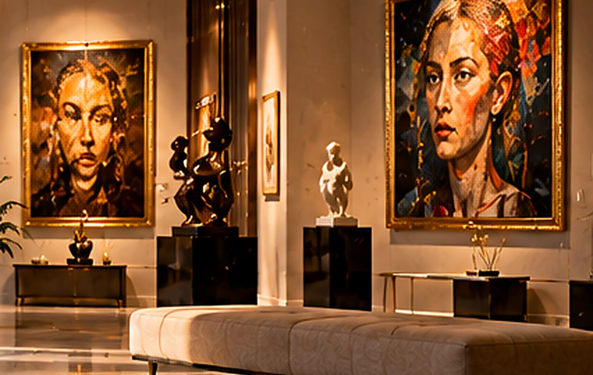 MYART dekoratif sanat koleksiyonunda seçkin sanat objeleri